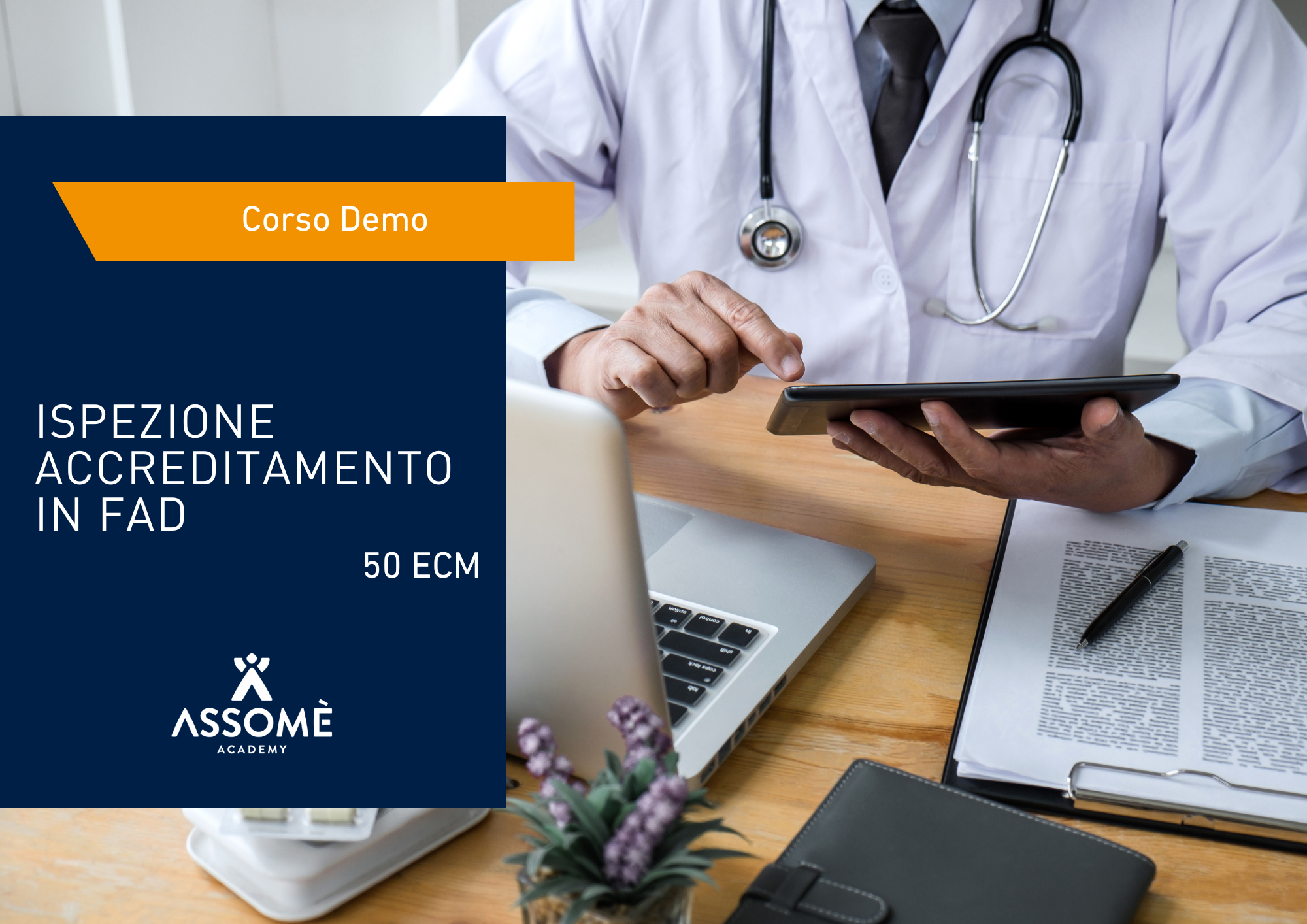 Corso DEMO - ispezione accreditamento in Fad.